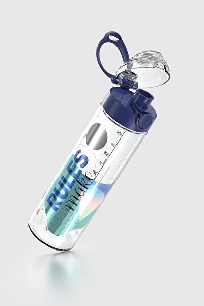 Renga Saga Patterned 630 ml Tritan Flask 912057 Blue