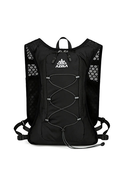 Choice black Outdoor lightweight universal sports bag with night reflective design, sports water bag vest b