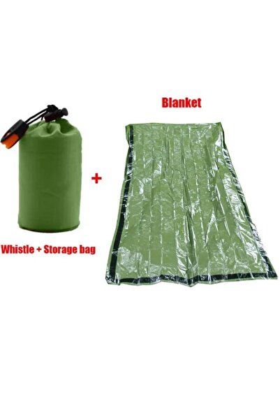 Choice4 Green sleepbag set Outdoor 2-person emergency shelter survival tent k...