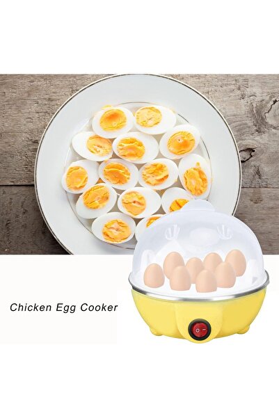 Xess 7-Egg Multi-functional Electric Egg Boiler Cooker Steamer (Random Color)