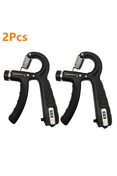 Choice قطعتان من مقوي قبضة اليد القابل للتعديل بوزن 10-100 كجم مع معصم وساعد ...