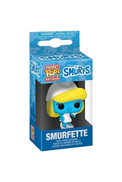 Funko Keychain - Pop! The Smurfs: Smurfette, Vinyl