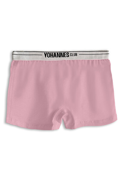 Yohannes Club Girls' Cotton Boxers & Singlets, Bottom-Top, 4 Pairs of Sets, Natural Cotton, Exquisite Texture