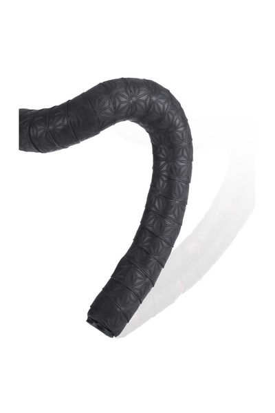 Choice شريط مقود دراجة طريق مضاد للانزلاق من قطعتين باللون الأسود، شريط مقود ...