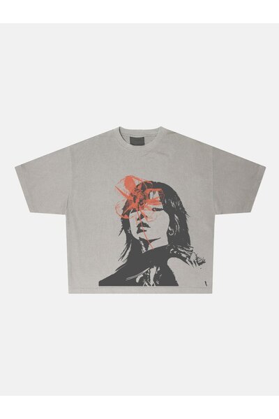 StrayDogs red obsession oversized t-shirt