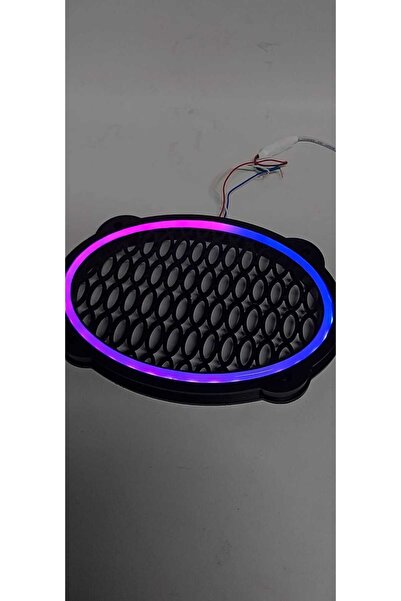 EBRULY-H OVAL -MAGİC-Pixel ledli Hareketli Adreslenebilir- hoparlör kapağı çiftli modül dahilli