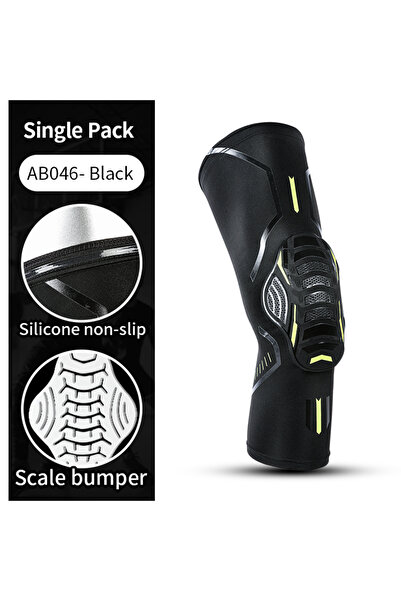 Choice دعامة ركبة سوداء مقاس L، قطعة واحدة، دعامة ضغط للركبة، واقيات ركبة مقا...