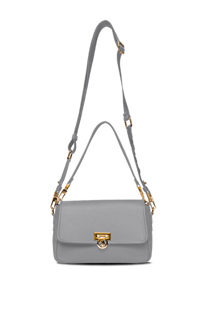 U.S. Polo Assn. K.Grı Kadın Postacı Çantası Us25603