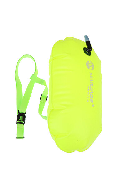 Choice عوامة سباحة صفراء من البولي فينيل كلوريد قطعة واحدة، حقيبة سحب جافة بالهواء، عوامة قابلة للنفخ، إشارة انجراف