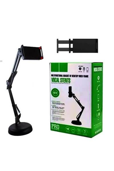 EKDANT حامل متعدد الوظائف لإطار فيديو سطح المكتب مع دعامة الهاتف