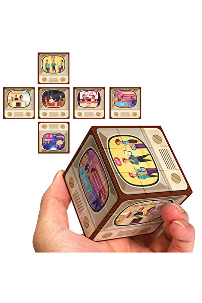 Choice مكعب سحري تلفزيوني 3x3x3 3DUV برنامج تلفزيوني لغز تخفيف التوتر سرعة سلسة احترافية