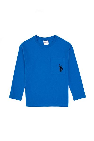 U.S. Polo Assn. Boy's Dark Blue Sweatshirt 50314033-Vr032