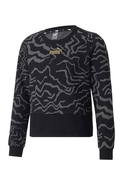 Puma Crew Neck Pullover - Black