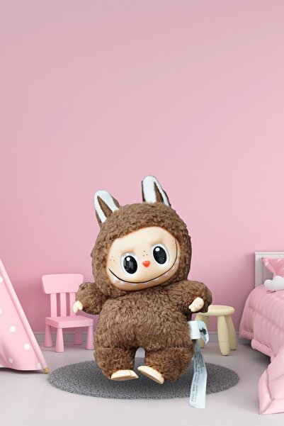 JASPER Labubu Sürpriz Oyuncak Labubu Peluş Bebek Peluş Oyuncak Labubu Anahtar...