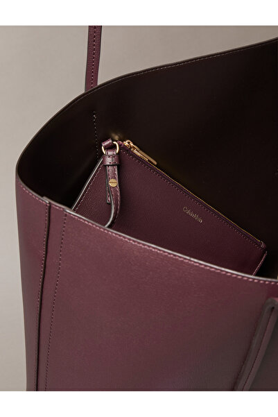 Calvin Klein Women Fudge Foil Logo Tote Bag