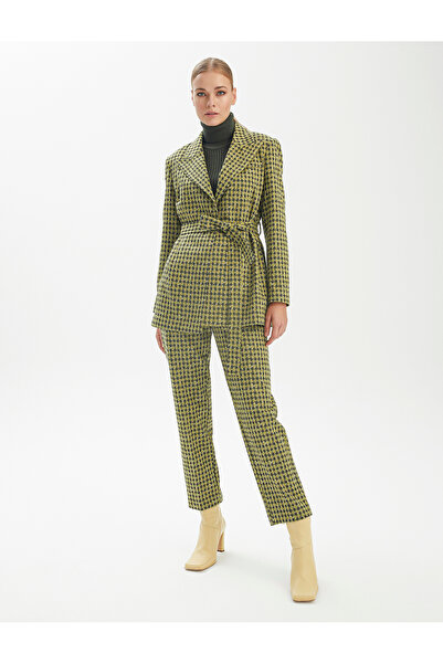 BGN workshop سترة منسوجة منقوشة من فيسكوز مزيج