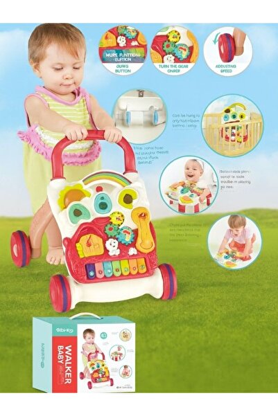 NUNU Bebekler İçin 4’ü 1 Arada Yürüme ve Oyun Merkezi | Piyanolu & Müzikli Yü...