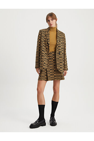 BGN workshop MINI FUSTA DE VISCOZĂ CU MODEL, CU ELASTIC LA TALIE