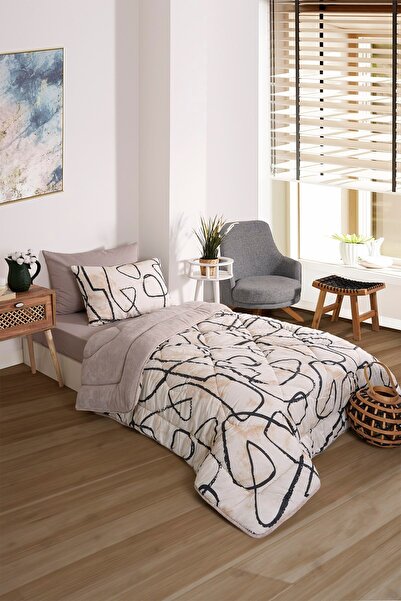 Sudemhome Μονό σετ ύπνου Welsoft Παπλωματάκι διπλής όψης Wellsoft Fluffy Fleece και σεντόνι 100x200