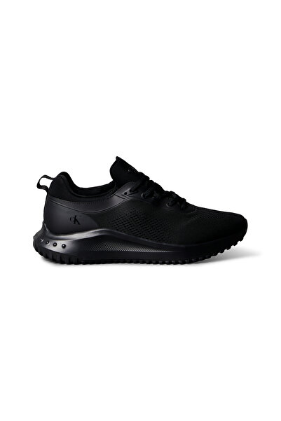 Calvin Klein Men Black Eva Runner Sock Mix Low Top Trainers