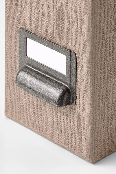 Binbirreyon 2-Piece Magazine File Magazine Holder with Metal Label Holder Df034