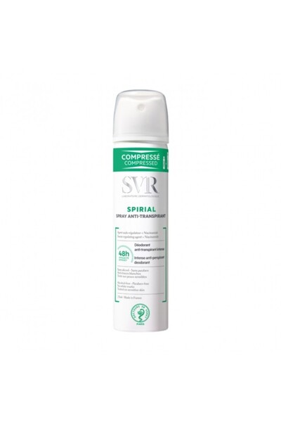 SVR Laboratoires Deodorant antiperspirant body spray Spirial SVR Laboratoires, Deo Spray, 75 ml