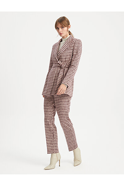 BGN workshop سترة منسوجة منقوشة من فيسكوز مزيج