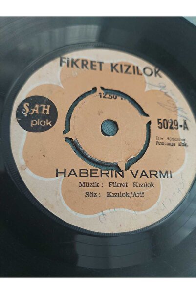 İkarus Fikret Kızılok 45lik Plak - Haberin Var Mı, Kör Pencere, Ay BAttı