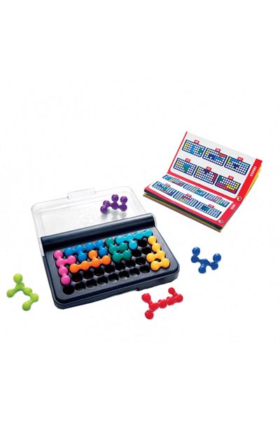 Ælements IQ Challenge – A fascinating adventure with 120 challenges! Spatial thinking game with 3D pieces f