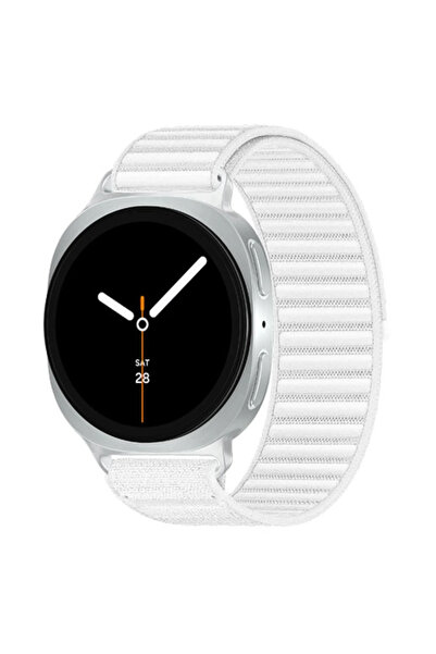 UnDePlus Samsung Galaxy Watch 8 40mm 44mm Classic 46mm Kordon Hasır Kordon Gri