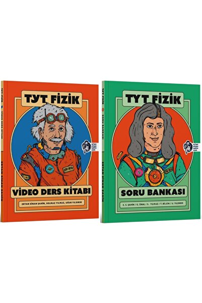 KR Akademi Yayınları Ertan Sinan Şahin TYT Fizik Video Ders Kitabı ve Soru Ba...