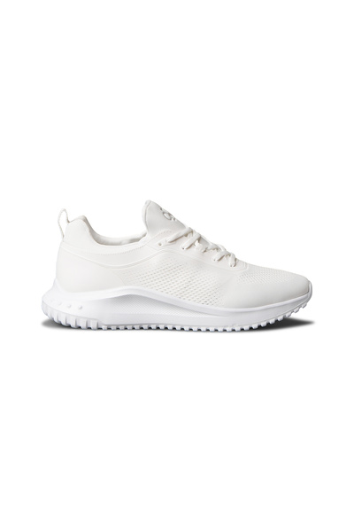 Calvin Klein Men White Eva Runner Sock Mix Low Top Trainers