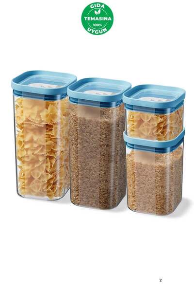 Prima Nova Primanova Seoul Dry Food Storage Container Set of 4