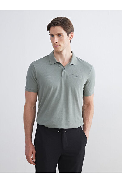 LC Waikiki تي شيرت رجالي من UZG STORE بتصميم ياقة دافرك روبا من ستايل شايبيرز