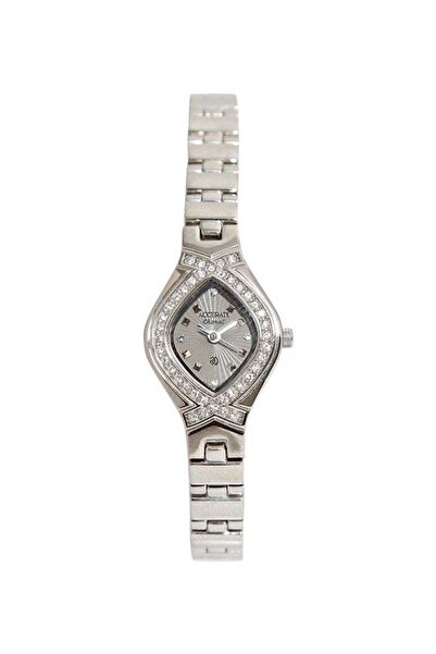 ACCURATE ساعة نسائية أنالوج من الفولاذ المقاوم للصدأ ALQ334ST