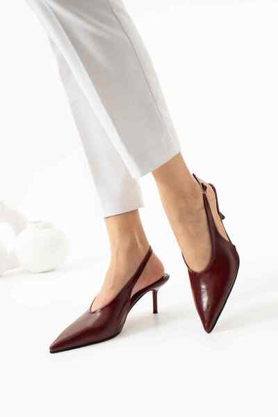 TubiBella Burgundy Colored Patent Leather Stiletto