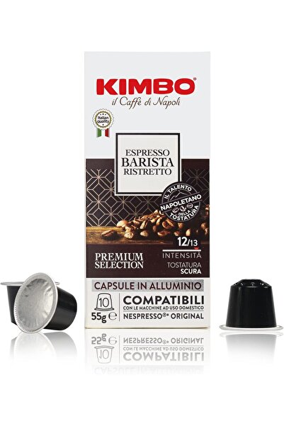 Kimbo Kimbo Barista Ristretto Coffee, 55g - 10 pieces