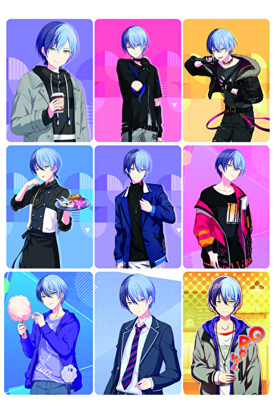 nihonwosekai Hatsune Miku Pjsekai Anime Photocard Pc Set 9 Pcs Aoyagi Toya