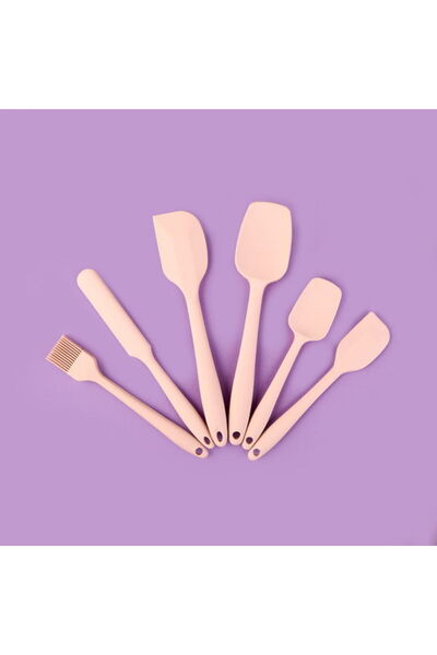 Chefstar Chef Star 6-Piece Silicone Serving Set - Pink