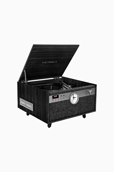 Victrola Century Signature 6'sı 1 Arada Bluetooth Pikap CD Kaset Çalar Siyah