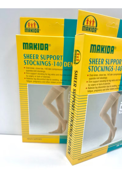 MAKIDA Sheer Support Stockings 140 DEN – Size S