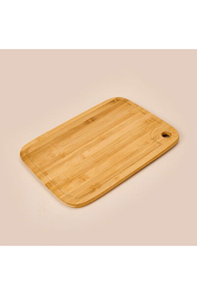 Efemark 4 Piece Bamboo Kitchen Set - Light Brown - 36X26 cm + 30 cm