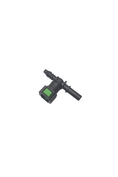 PAA-auto Quick connector T-piece for fuel supply pipes 7.89 for hose with diameter 8 mm