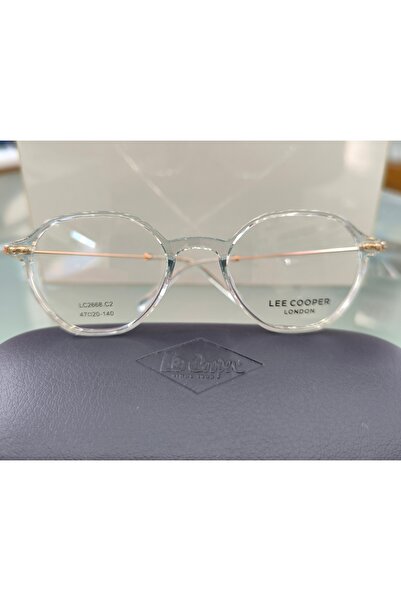 Lee Cooper Şeffaf geometrik Optik çerçeve