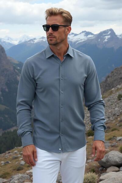 ENZİM JEANS Aerobin Fabric Draped Shirt