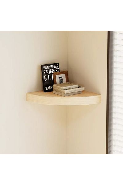 Home Box Jazz Corner Shelf - 35x35x3.8 cm