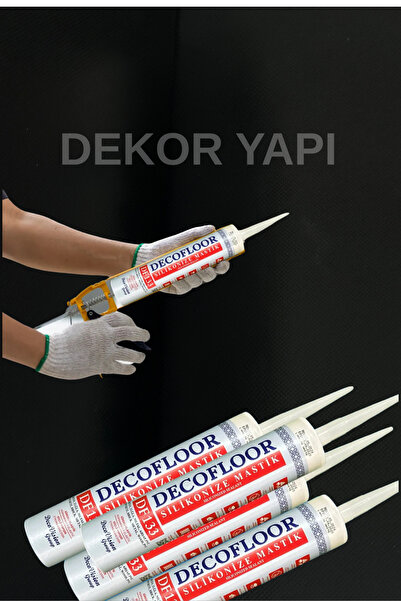 ELF DEKOR Silikonize Mastik 500gr Yüksek Yapışma Gücüne Sahip df-133