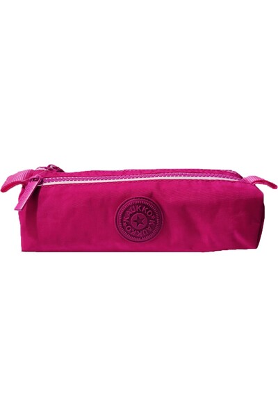 KAUKKO Triangle Dual Crazy Pencil Bag (Pink)Krn-K2644