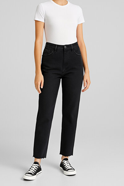 DELDNM Dina, pentru femei, negru, cu picioare tăiate, talie înaltă, lycra, la...