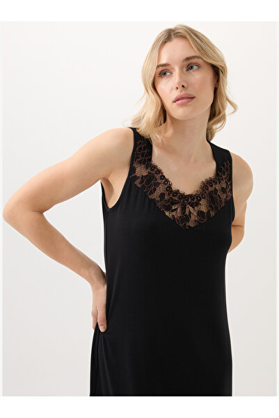 Blackspade Cămașă de noapte pentru femei 51901 - Negru